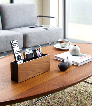 Desk Organizer - Small - Steel + Wood - By Baano