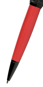 Bailey™ Matte Red Lacquer Ballpoint Pen - By Baano