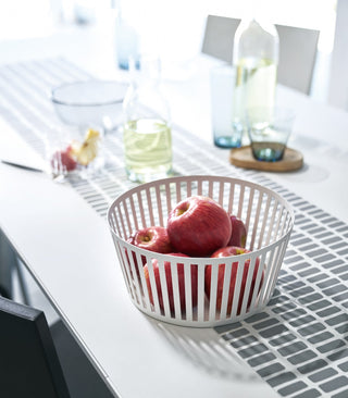 Fruit Basket - Tall - Steel - By Baano