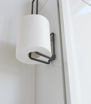 Traceless Adhesive Toilet Paper Holder - Steel - By Baano