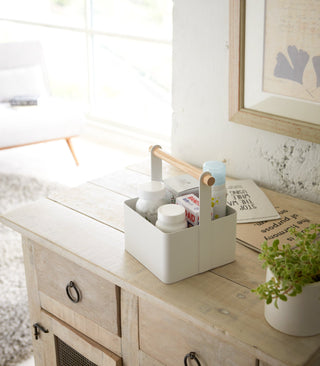 Storage Caddy - Small - Steel + Wood - By Baano