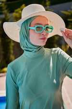 Lycra Green Burkini Modest Swimwear M2227 - By Baano