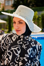 Patterned Full Coverage Modest Swimsuit R2303 Marina Modest