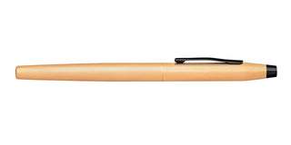 Classic Century® Brushed Rose-Gold PVD Fine Nib Fountain Pen - By Baano