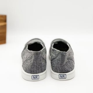 Mackerel Sneaker in Charcoal Naughty Monkey