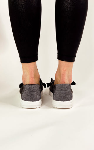Maco Water Drop Sneaker in Black Naughty Monkey