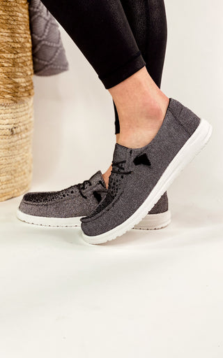 Maco Water Drop Sneaker in Black Naughty Monkey