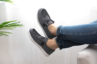 Maco Water Drop Sneaker in Black Naughty Monkey