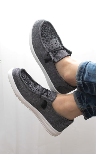 Maco Water Drop Sneaker in Black Naughty Monkey