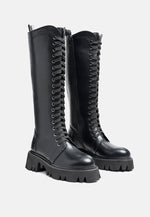 Mad Mood Chunky Lace-Up Ankle Boot