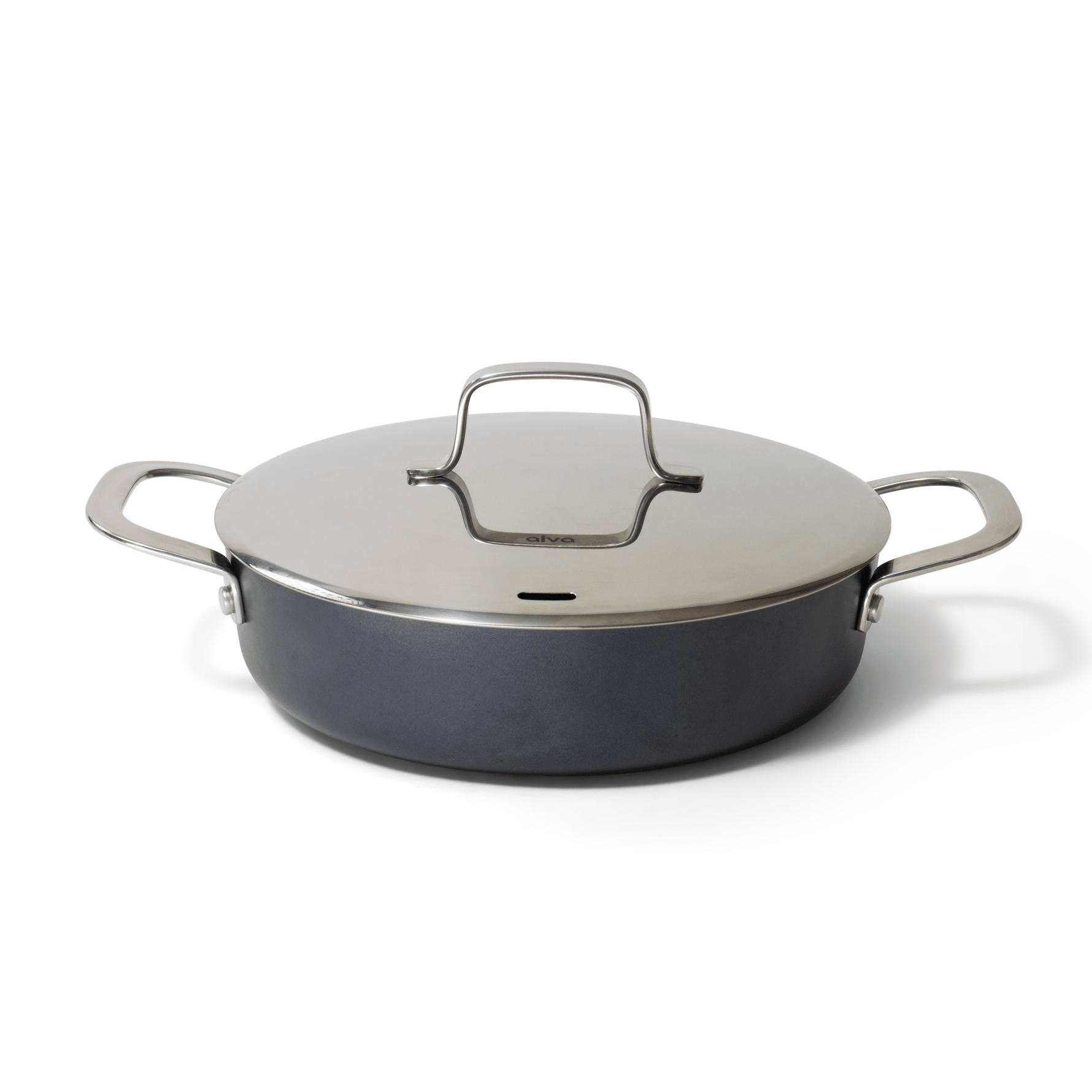 Maestro 3.5 Qt. Nonstick Sauté Pan with Lid - By Baano