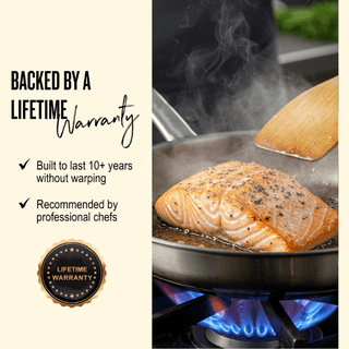 Maestro Frying Pan — 5-Ply Stainless