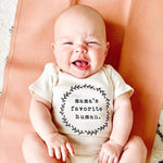 Mama's Favorite Human Organic Baby Bodysuit Tenth & Pine