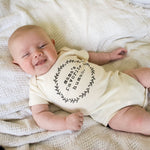 Mama's Favorite Human Organic Baby Bodysuit Tenth & Pine