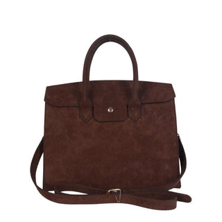 Margo -  Faux Suede Handbag