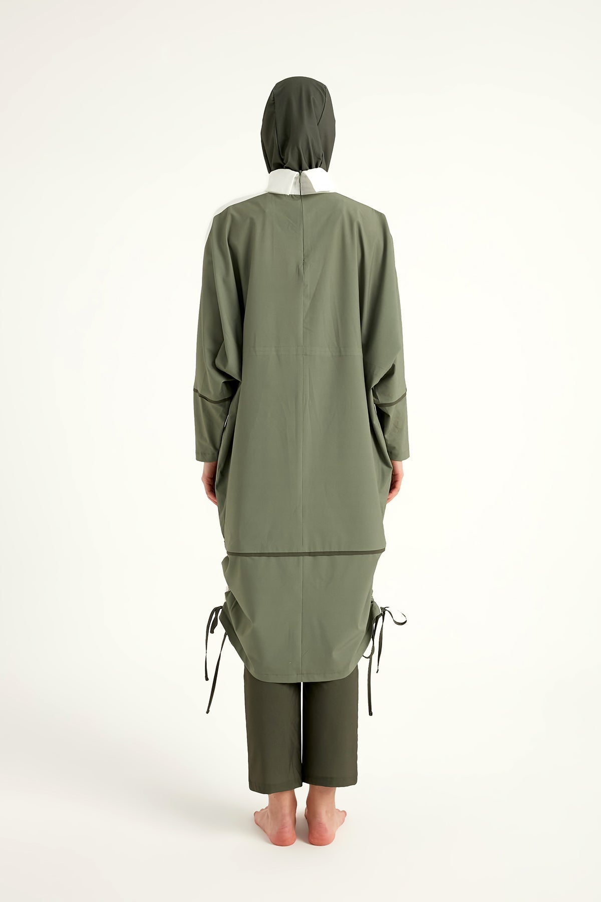 Khaki Modest Full Coverage Swimsuit – Islamic Burkini Set | M2521-1 - By Baano