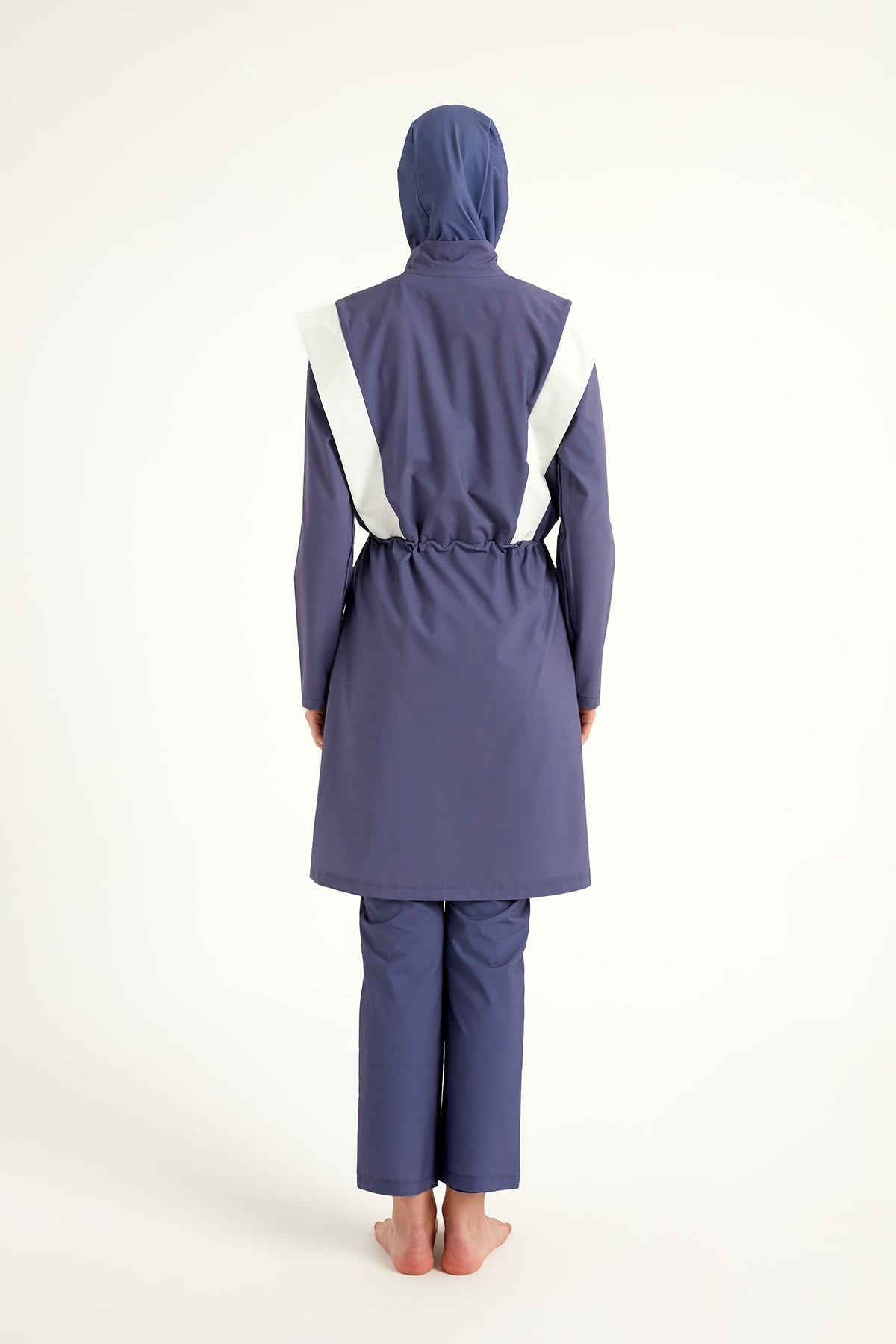 Marina Full Coverage Modest Swimsuit in Indigo - M2526-2 Marina Modest