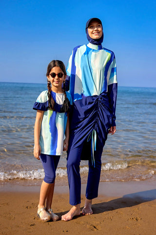 Marina UPF50+ Protected Girls' Swimsuit – C2501 Marina Modest