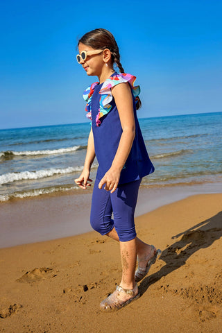 Marina UPF50+ Protected Girls Swimsuit – C2502 - By Baano