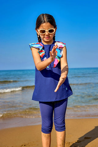 Marina UPF50+ Protected Girls Swimsuit – C2502 - By Baano