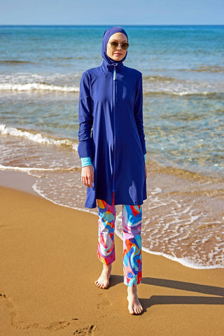Marina Full Coverage Modest Swimsuit - M2505 - By Baano