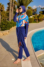 Full Coverage Modest Burkini – Islamic Swimwear Set for Women M2515 - By Baano
