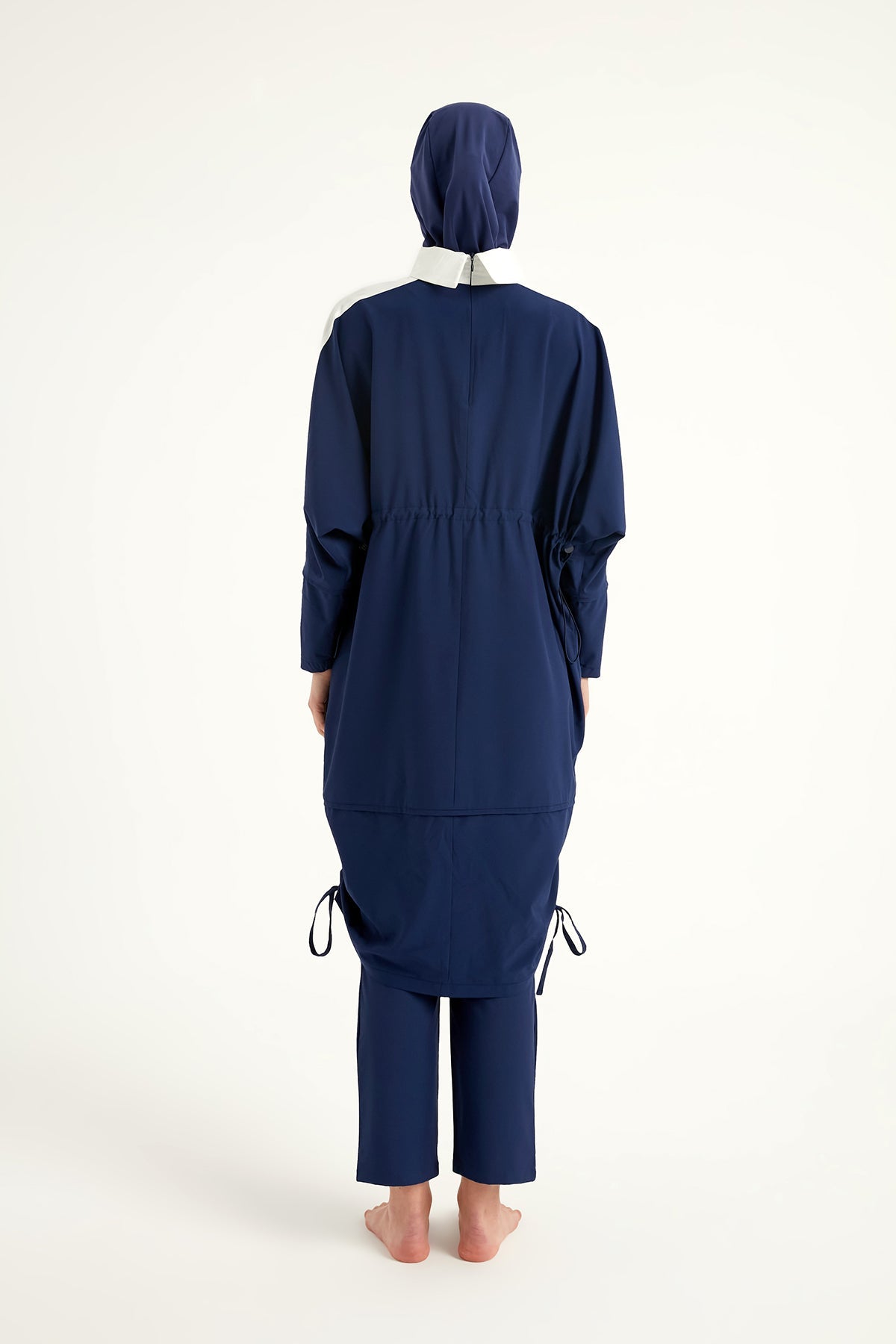 Navy Full Coverage Modest Swimwear Burkini Set M2521-2 - By Baano