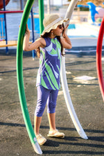 Marina UPF50+ Protected Girls' Modest Swimsuit - C2503 - By Baano