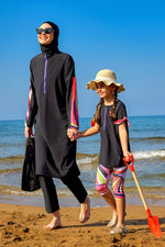 Marina UPF50+ Protective Girls’ Modest Swimsuit – C2507 - By Baano