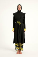 Marina Black Full Coverage Islamic Swimwear Burkini Set M2501-1 - By Baano
