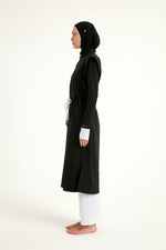 Black Full Coverage Islamic Swimwear Burkini Set M2501-2 - By Baano