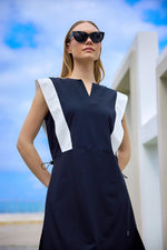 Marina Black Modest Half-Coverage Swimsuit - H2511 Marina Modest