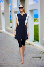 Marina Black Modest Half-Coverage Swimsuit - H2511 Marina Modest