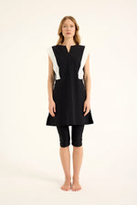 Marina Black Modest Half-Coverage Swimsuit - H2511 Marina Modest