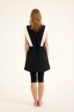 Marina Black Modest Half-Coverage Swimsuit - H2511 Marina Modest