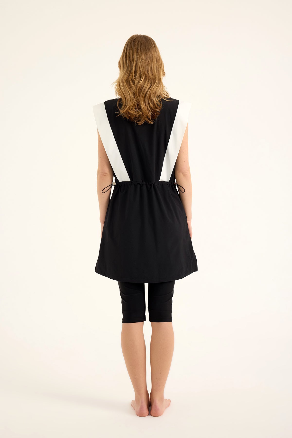 Marina Black Modest Half-Coverage Swimsuit - H2511 Marina Modest