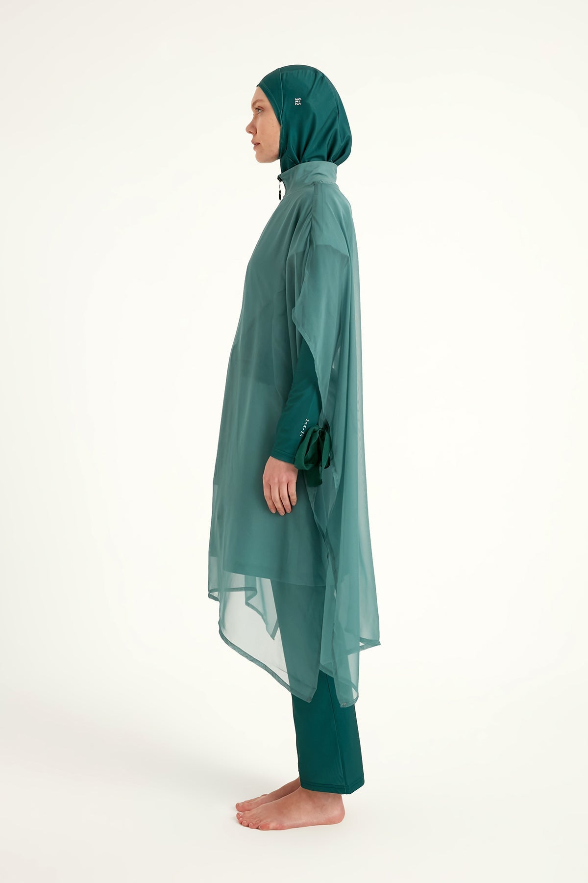 Marina Green Silky Pareo - P2516-1 Marina Modest