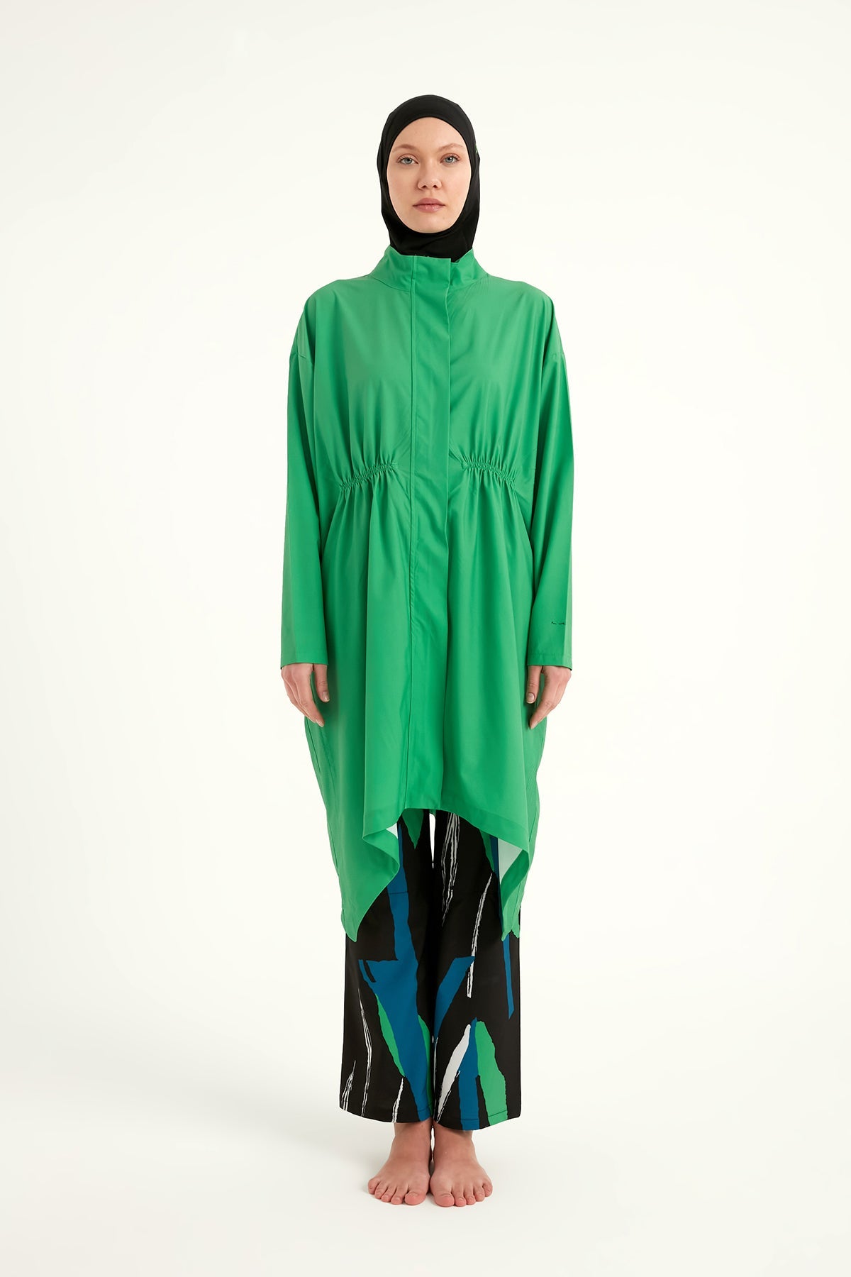 Green High Performance Full Coverage Burkini Set M2503-1 - By Baano