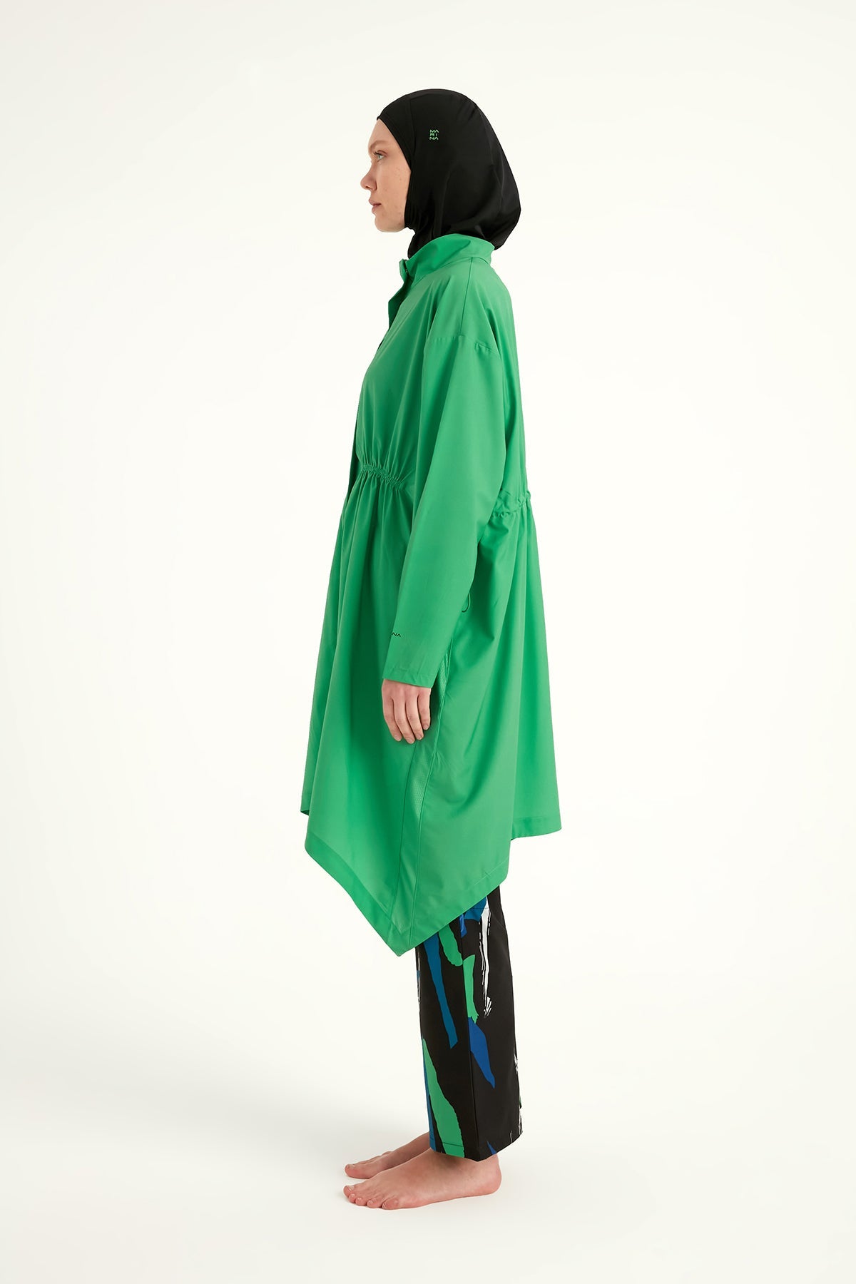 Green High Performance Full Coverage Burkini Set M2503-1 - By Baano