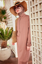 Woven Mink Burkini Modest Swimwear M2405 Marina Modest