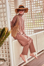 Woven Mink Burkini Modest Swimwear M2405 Marina Modest