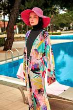 Colourful Pareo Kimono P2410 Marina Modest