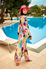 Colourful Pareo Kimono P2410 Marina Modest