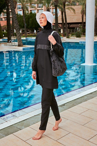 Colourful Burkini Modest Swimwear R2416 - By Baano