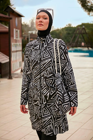 Colourful Burkini Modest Swimwear R2403 - By Baano
