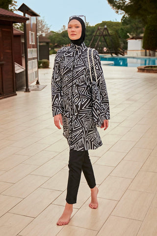 Colourful Burkini Modest Swimwear R2403 - By Baano