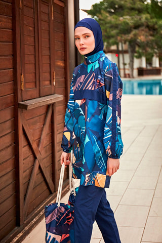 Colourful Burkini Modest Swimwear R2414 - By Baano