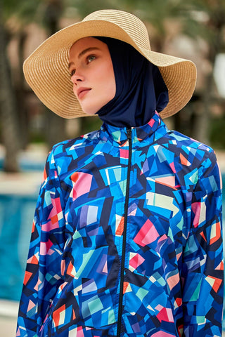 Colourful Burkini Modest Swimwear R2405 - By Baano