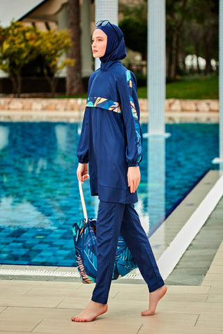 Colourful Burkini Modest Swimwear R2413 - By Baano
