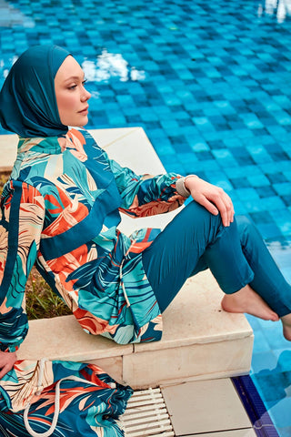 Colourful Burkini Modest Swimwear R2411 - By Baano